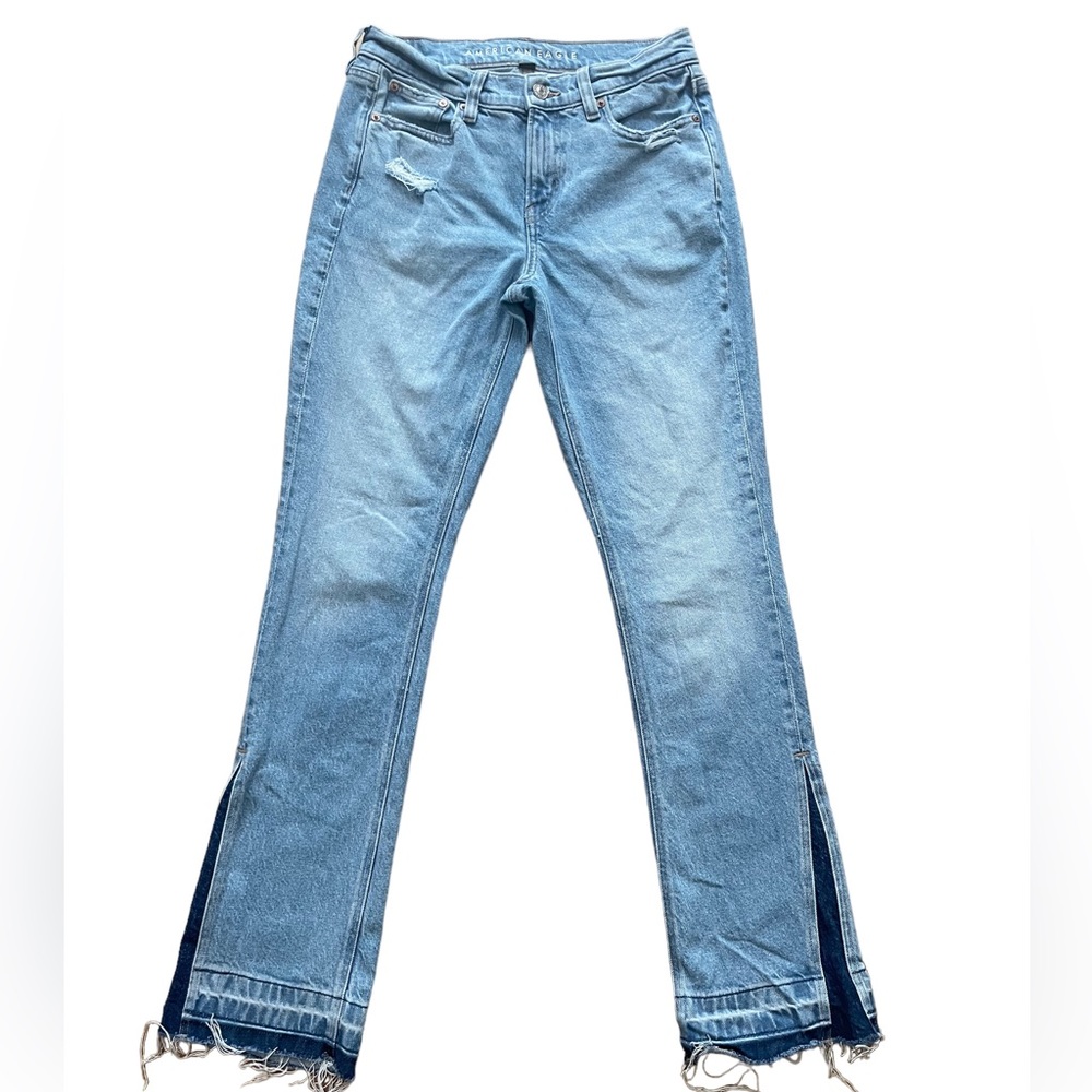 American Eagle 90’s LowRise Skinny Kick, stretch, Size 4 Regular